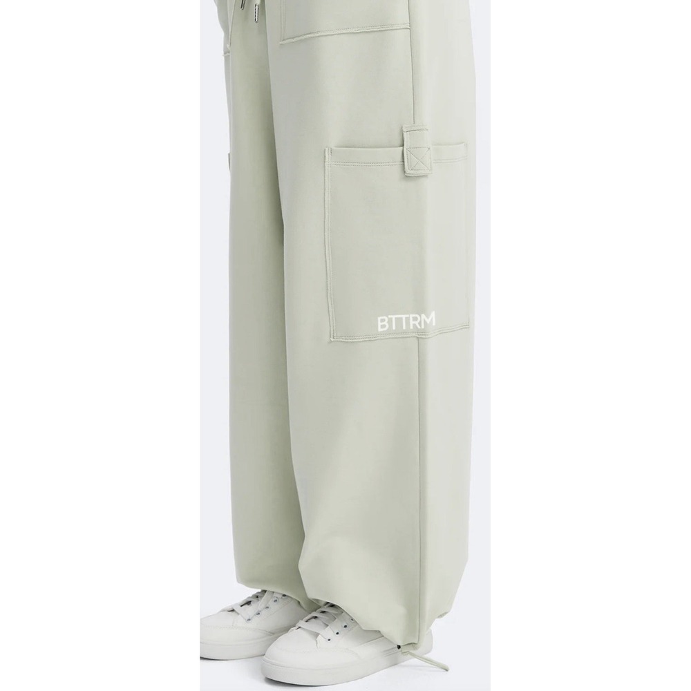NWT BTTRM Better Me Med Fresh Mint Green SOLD OUT Drawstring Sweatpants & Bra - Picture 8 of 14